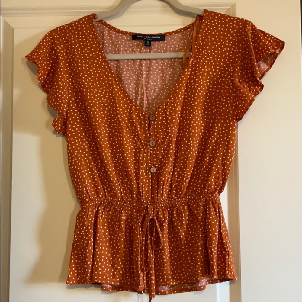 Burnt Orange Top